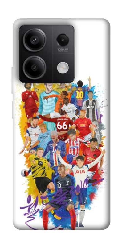 Чехол на Xiaomi Redmi Note 13 5G Football Abstract v2 фото 1 из 1