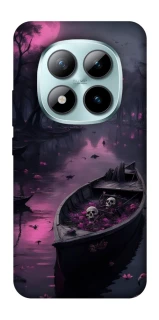 Чехол на Xiaomi Redmi Note 15 Pro+ 5G Boat and flamingo фото 1 из 1