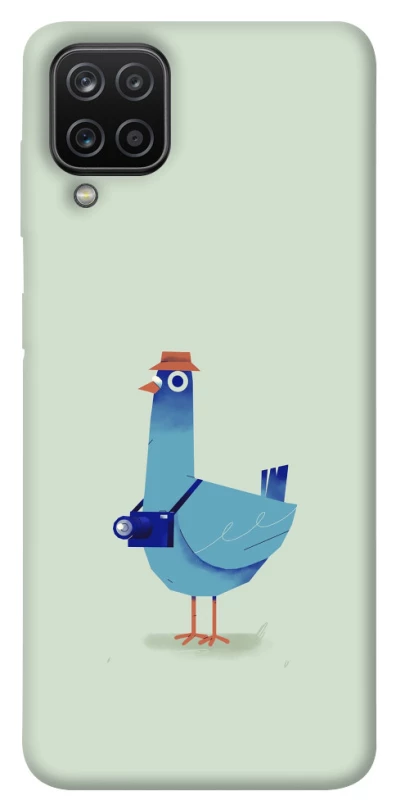 Чохол на Samsung Galaxy A12 Голуб-детектив фото 1 з 1