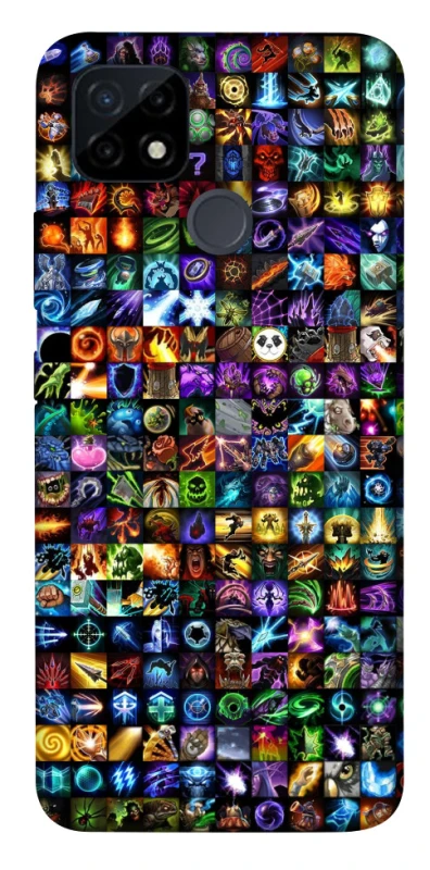 Чехол на Realme C21Y Abilities menu ver.1 фото 1 из 1