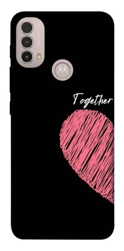 Чохол на Motorola Moto E40 Pair romantic theme ver.12 фото 1 з 1