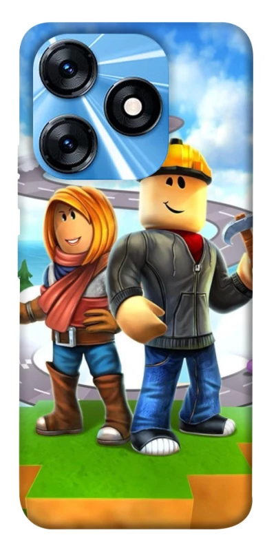 Чохол на TECNO Spark 10 Roblox Builder Adventure фото 1 з 1
