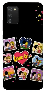 Чохол на Samsung Galaxy A02s Love is ver.2 фото 1 з 1
