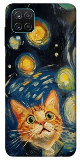 Чехол на Samsung Galaxy M12 paint cat фото 1 из 1