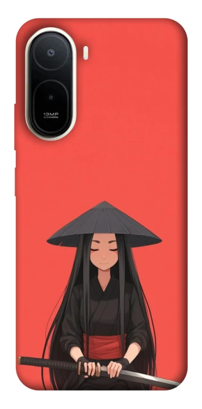 Чехол на Xiaomi Redmi A7 Pro 4G Red samurai фото 2 из 2