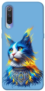 Чохол на Xiaomi Mi 9 Кіт патріот фото 1 з 1