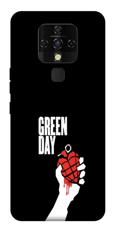 Чехол на TECNO Camon 16 SE Green Day logo фото 1 из 1