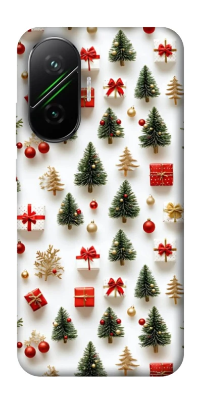 Чохол на Xiaomi Poco F7 Christmas spirit ver.8 фото 1 з 1