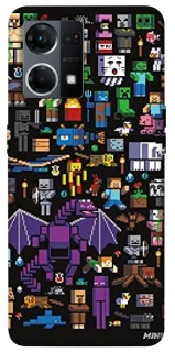 Чохол на Oppo Reno 7 4G Minecraft v5 фото 1 з 1