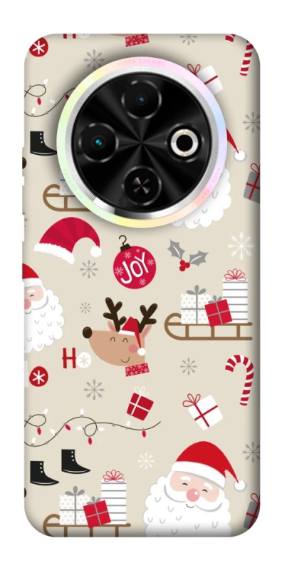 Чохол на TECNO Spark 30C Новорічний v1 фото 1 з 1