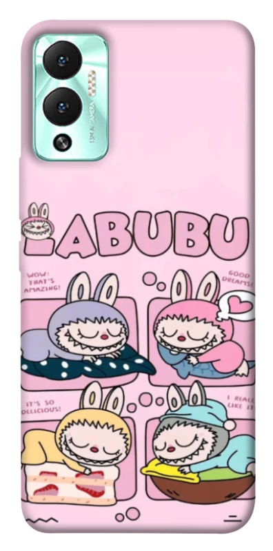 Чохол на Infinix Hot 12 Play Labubu Dreams Collage фото 1 з 1