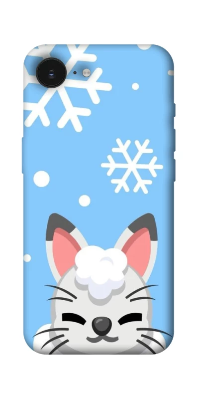Чохол на Apple iPhone 16e (6.1") Adopt Me Snow Kitty Smile фото 1 з 1