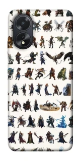 Чехол на Oppo A18 Character Selection фото 1 из 1