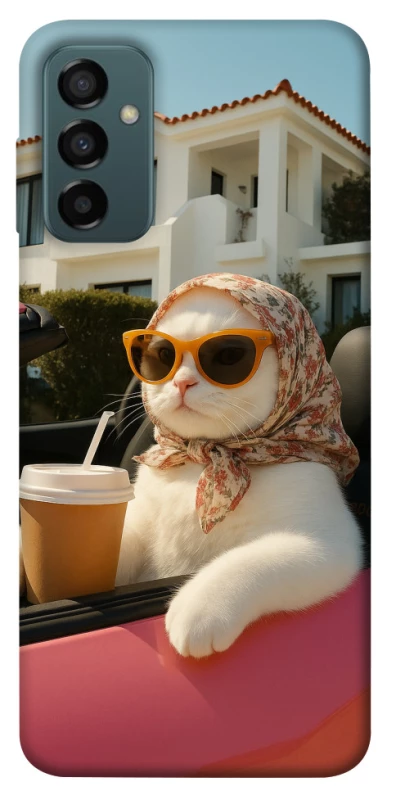 Чохол на Samsung Galaxy M23 5G Stylish Cat Cruise фото 1 з 1