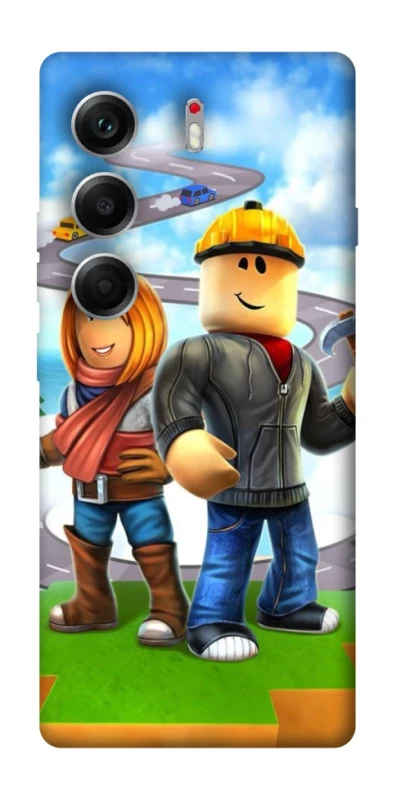 Чохол на Tecno Camon 40 Roblox Builder Adventure фото 1 з 1