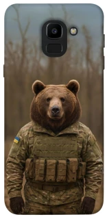 Чехол на Samsung J600F Galaxy J6 (2018) Медведь защитник фото 1 из 1