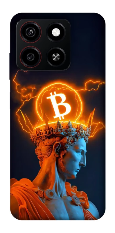 Чехол на ZTE Blade A35 4G Bitcoin God фото 1 из 1