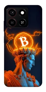 Чехол на ZTE Blade A35 4G Bitcoin God фото 1 из 1