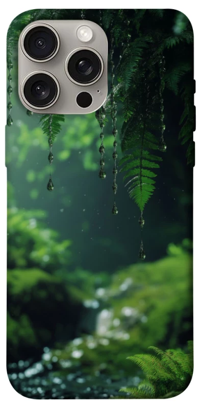 Чехол на Apple iPhone 15 Pro Max (6.7") rain forest фото 1 из 1