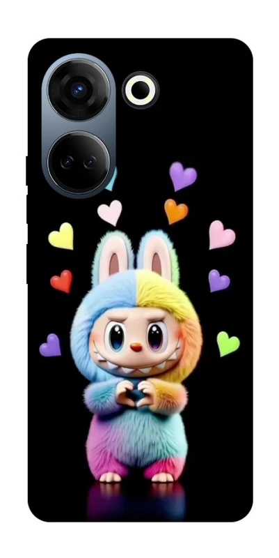 Чохол на TECNO Camon 20 Pro (CK7n) Labubu Love фото 1 з 1