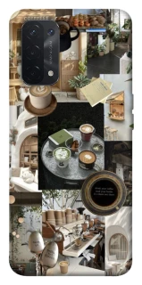 Чохол на Oppo A54 5G / A74 5G Coffee collage ver.4 фото 1 з 1