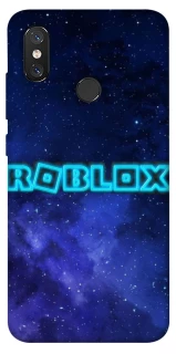 Чохол на Xiaomi Mi 8 Roblox Space Logo Blue фото 1 з 1