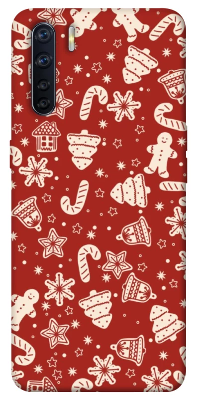 Чехол на Oppo A91 Новогодний v3 фото 1 из 1