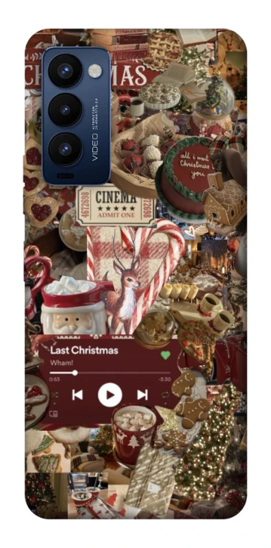 Чохол на TECNO Camon 18 Pro Christmas spirit ver.4 фото 1 з 1