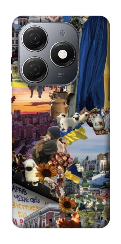 Чохол на TECNO Spark 20 Ukraine style ver.2 фото 1 з 1