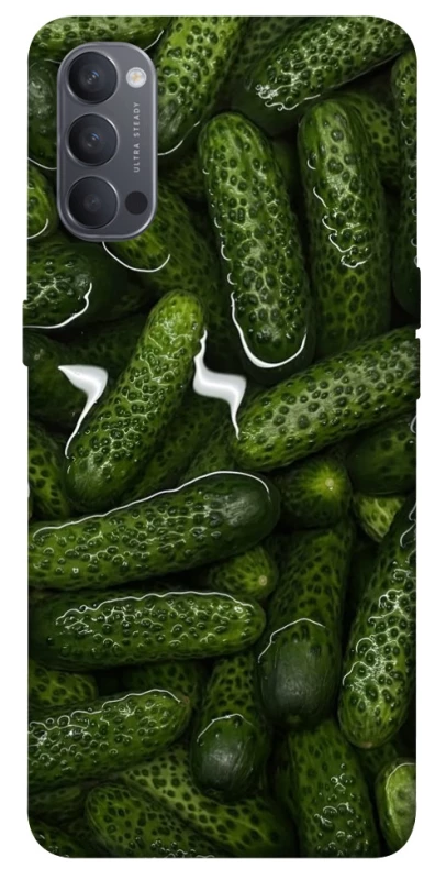 Чехол на Oppo Reno 4 Cucumber фото 1 из 1