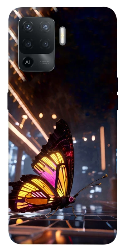 Чохол на Oppo Reno 5 Lite Cyber butterfly фото 1 з 1