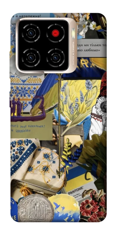 Чохол на ZTE Blade A56 Ukraine style ver.7 фото 1 з 1