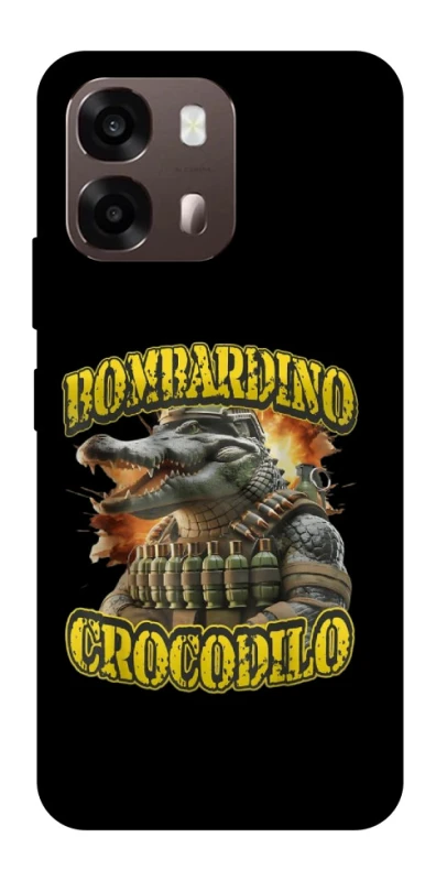 Чохол на Oppo A6 Bombardino Crocodilo фото 2 з 2