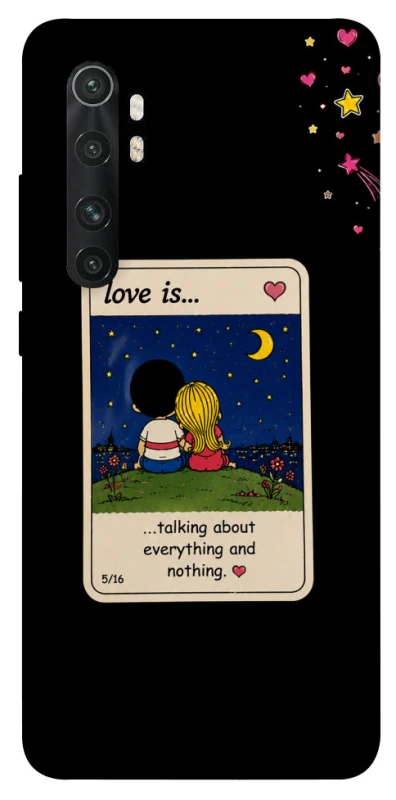 Чехол на Xiaomi Mi Note 10 Lite Love is ver.6 фото 1 из 1