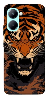 Чехол на Realme C33 cool tiger фото 1 из 1