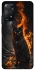 Чехол на Xiaomi Redmi Note 12 Pro 4G Огненный кот фото 1 из 1