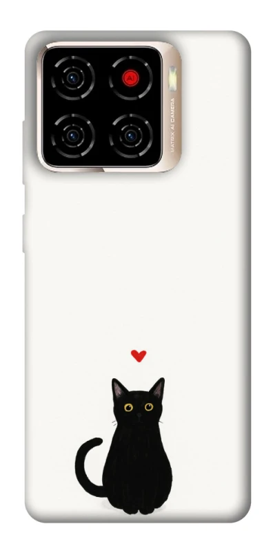 Чехол на ZTE Blade A56 cat in love фото 1 из 1