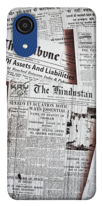 Чохол на Samsung Galaxy A03 Core Газети фото 1 з 1