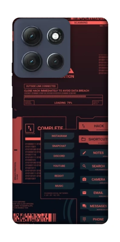 Чохол на Motorola Moto G86 Power Attention фото 1 з 1