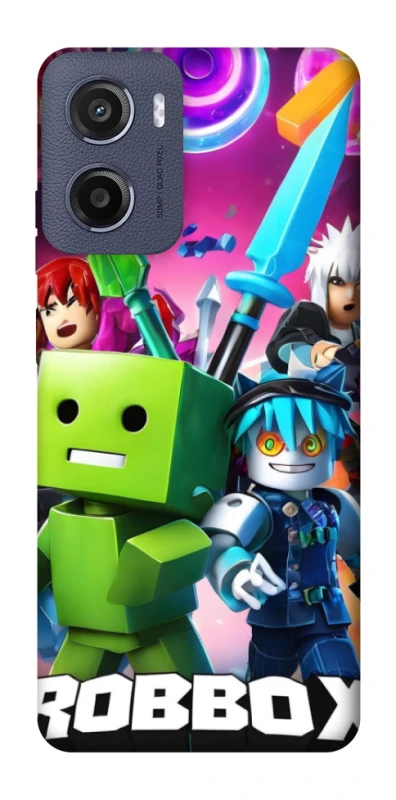 Чохол на Motorola Moto E15 Roblox gaming heroes фото 1 з 1