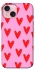 Чехол на Apple iPhone 15 (6.1") Red hearts 2 фото 1 из 1