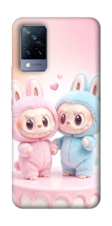 Чехол на Vivo V21 Labubu Twins фото 1 из 1