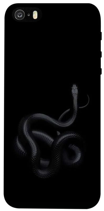 Чехол на Apple iPhone 5/5S/SE Black snake фото 1 из 1