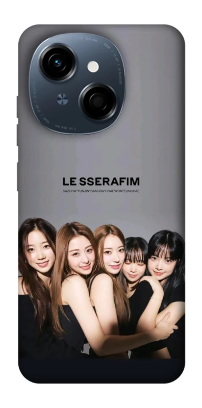 Чохол на TECNO Spark Go 1 LE SSERAFIM v2 фото 1 з 1