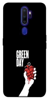 Чехол на Oppo A5 (2020) / Oppo A9 (2020) Green Day logo фото 1 из 1