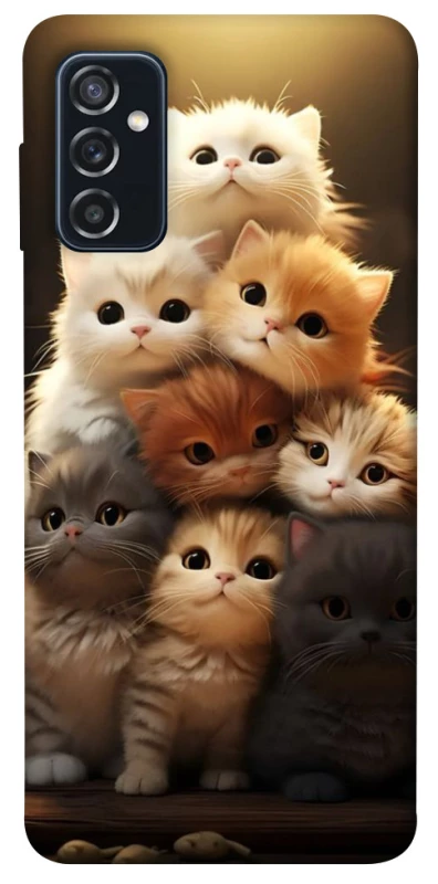 Чехол на Samsung Galaxy M52 Чехол Kittie Love v2 фото 1 из 1