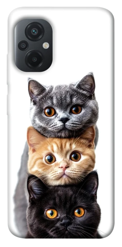 Чохол на Xiaomi Poco M5 Гарні котики фото 1 з 1