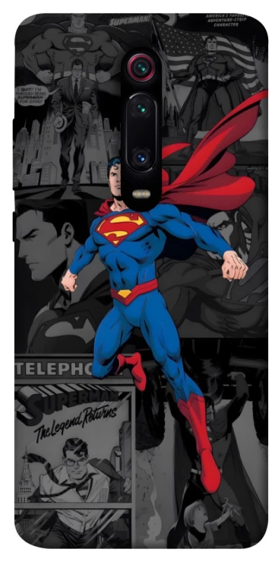 Чохол на Xiaomi Redmi K20 / K20 Pro / Mi9T / Mi9T Pro superman comics фото 1 з 1