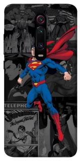 Чехол на Xiaomi Redmi K20 / K20 Pro / Mi9T / Mi9T Pro superman comics фото 1 из 1