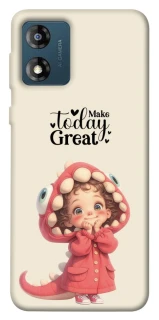 Чохол на Motorola Moto E13 Make today great фото 1 з 1